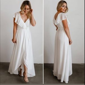 Baltic Born | Kristina Maxi Dress in White